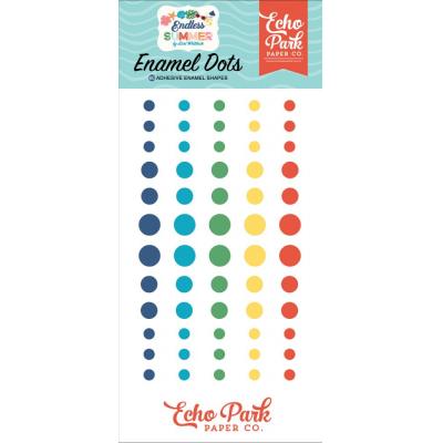 Echo Park Endless Summer Embellishments - Enamel Dots